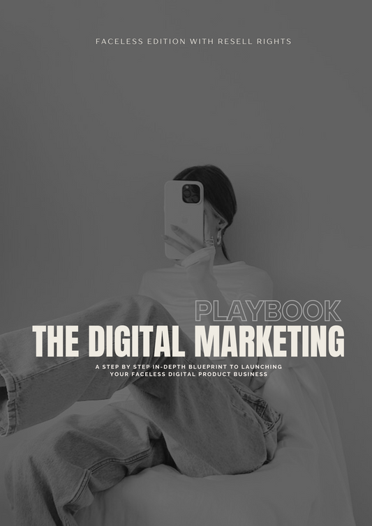 Digital Marketing Playbook w/ Resell Rights