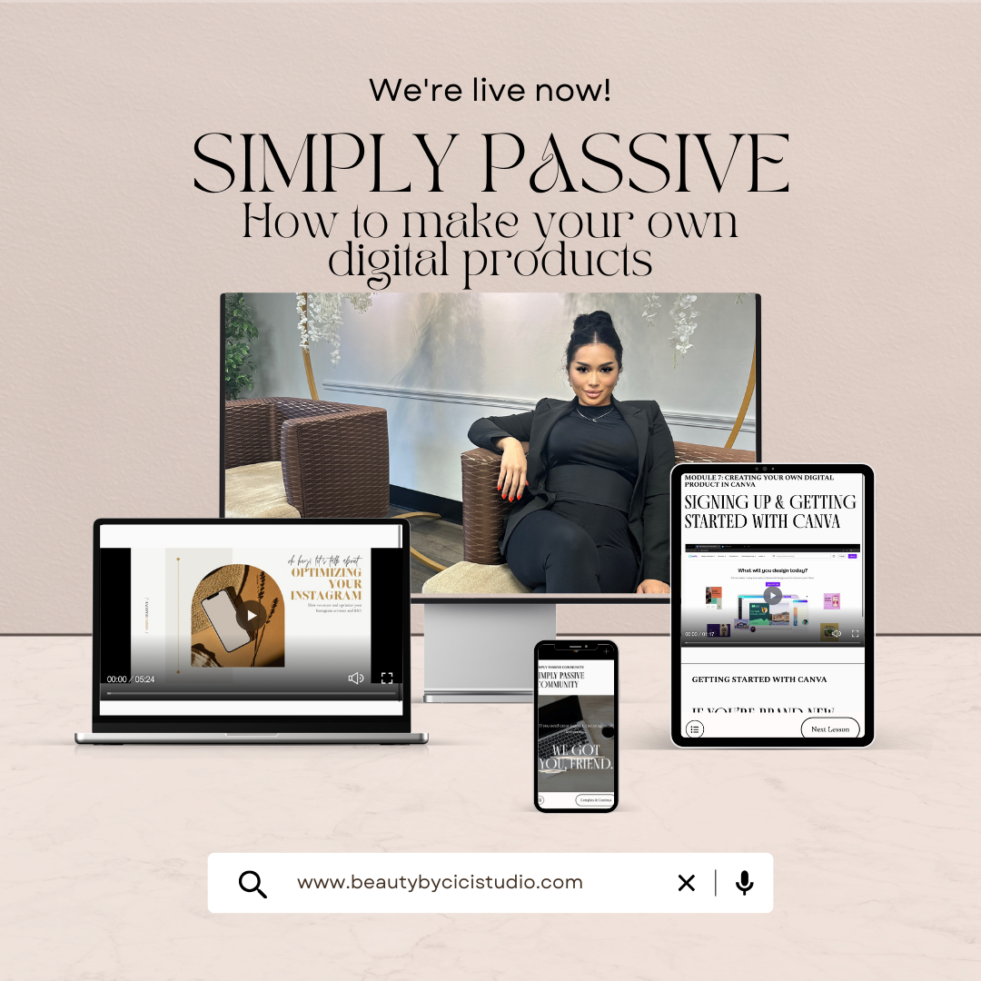 SIMPLY PASSIVE Digital Marketing Course + MRR